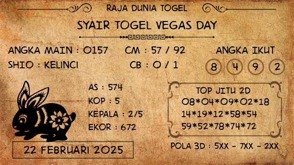 Prediksi Vegas Day